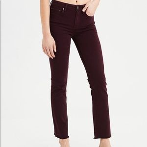 AE Next Level Hi-Rise Crop Flair Jean
